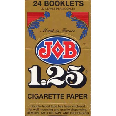 JOB 1 1/4 CIGARETTE ROLLING PAPERS 24CT/PACK